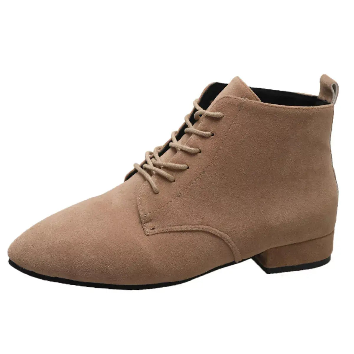 Point Toe Block Heels Boots - Trendsi - Flyclothing LLC