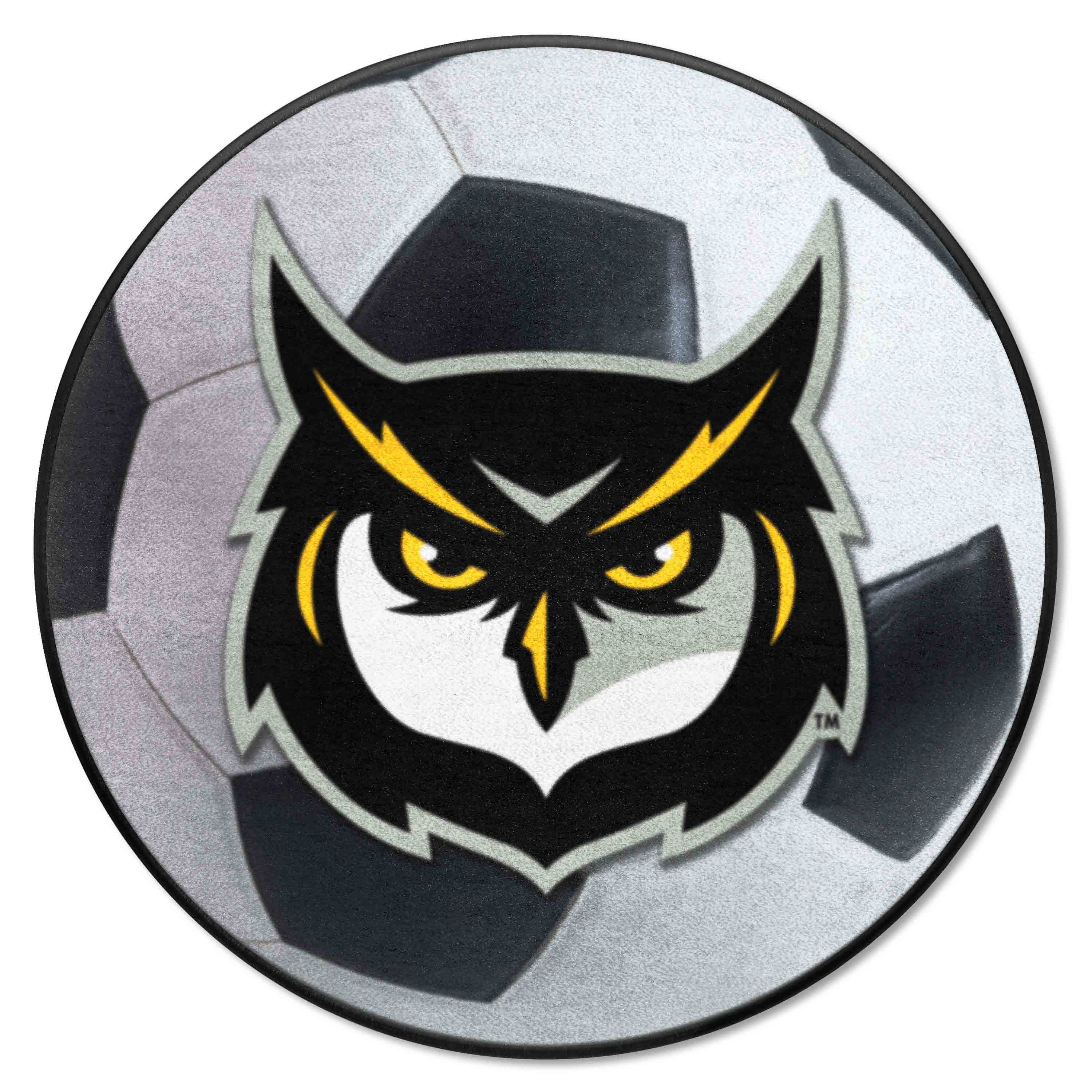 Kennesaw State Owls Soccer Ball Rug - 27in. Diameter - Kennesaw State