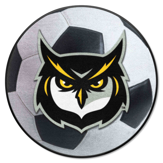 Kennesaw State Owls Soccer Ball Rug - 27in. Diameter - Kennesaw State