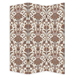 Vintage Green Baroque Three Panel Room Divider Screen