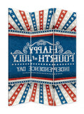 Happy 4th of July Three Panel Room Divider Screen