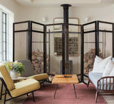 Light and Dark Rattan Three Panel Room Divider Screen - Homeroots - Flyclothing LLC