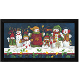 Sticking Together Black Framed Print Wall Art - Homeroots - Flyclothing LLC