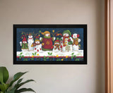Sticking Together Black Framed Print Wall Art - Homeroots - Flyclothing LLC