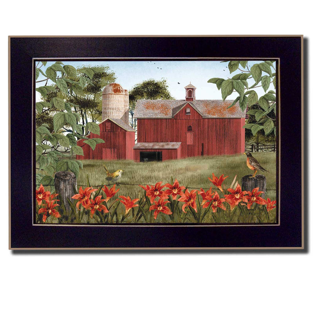 Summer Days 3 Black Framed Print Wall Art - Homeroots - Flyclothing LLC