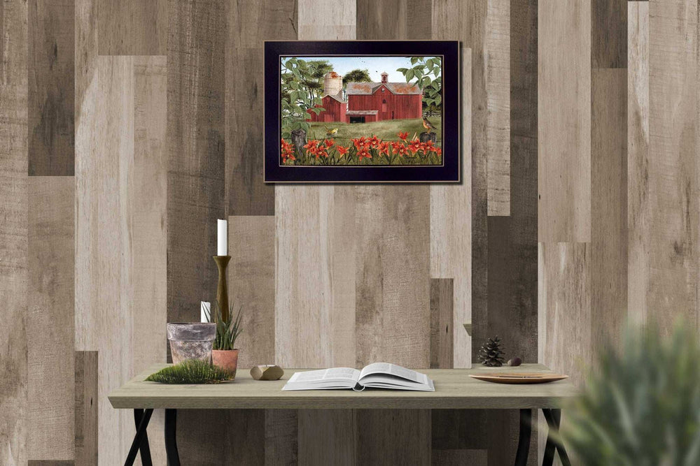 Summer Days 3 Black Framed Print Wall Art - Homeroots - Flyclothing LLC