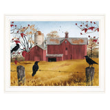 Autumn Gold 6 White Framed Print Wall Art - Homeroots - Flyclothing LLC