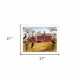 Autumn Gold 6 White Framed Print Wall Art - Homeroots - Flyclothing LLC