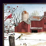 Winter Friends 1 Black Framed Print Wall Art - Homeroots - Flyclothing LLC
