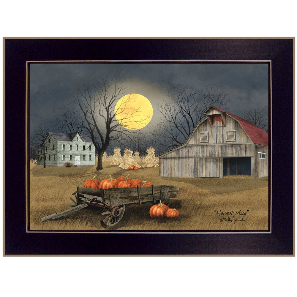 Harvest Moon 2 Black Framed Print Kitchen Wall Art - Homeroots - Flyclothing LLC