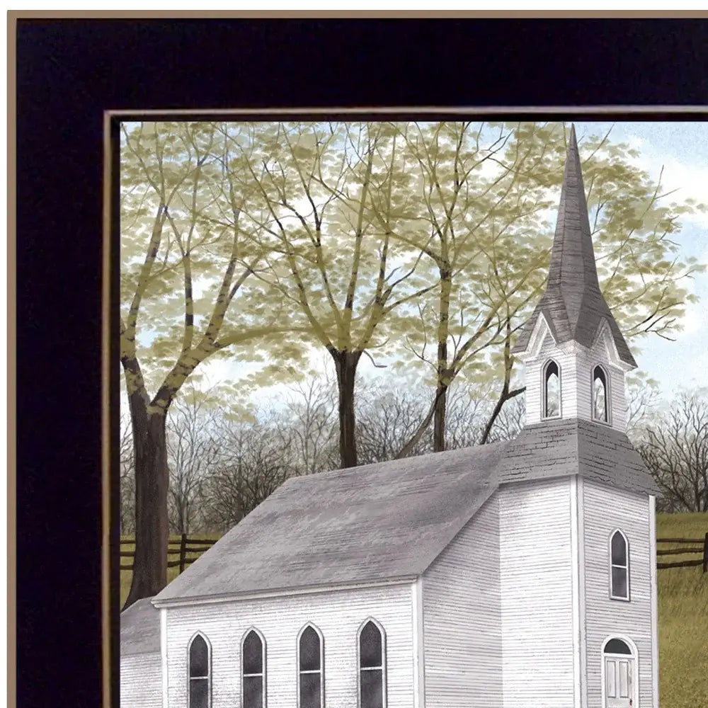 Faith and Freedom 1 Black Framed Print Wall Art - Homeroots - Flyclothing LLC