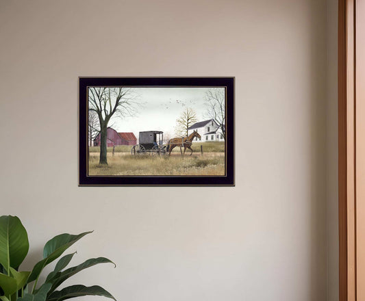 Goin to Market Black Framed Print Wall Art - Homeroots - Flyclothing LLC