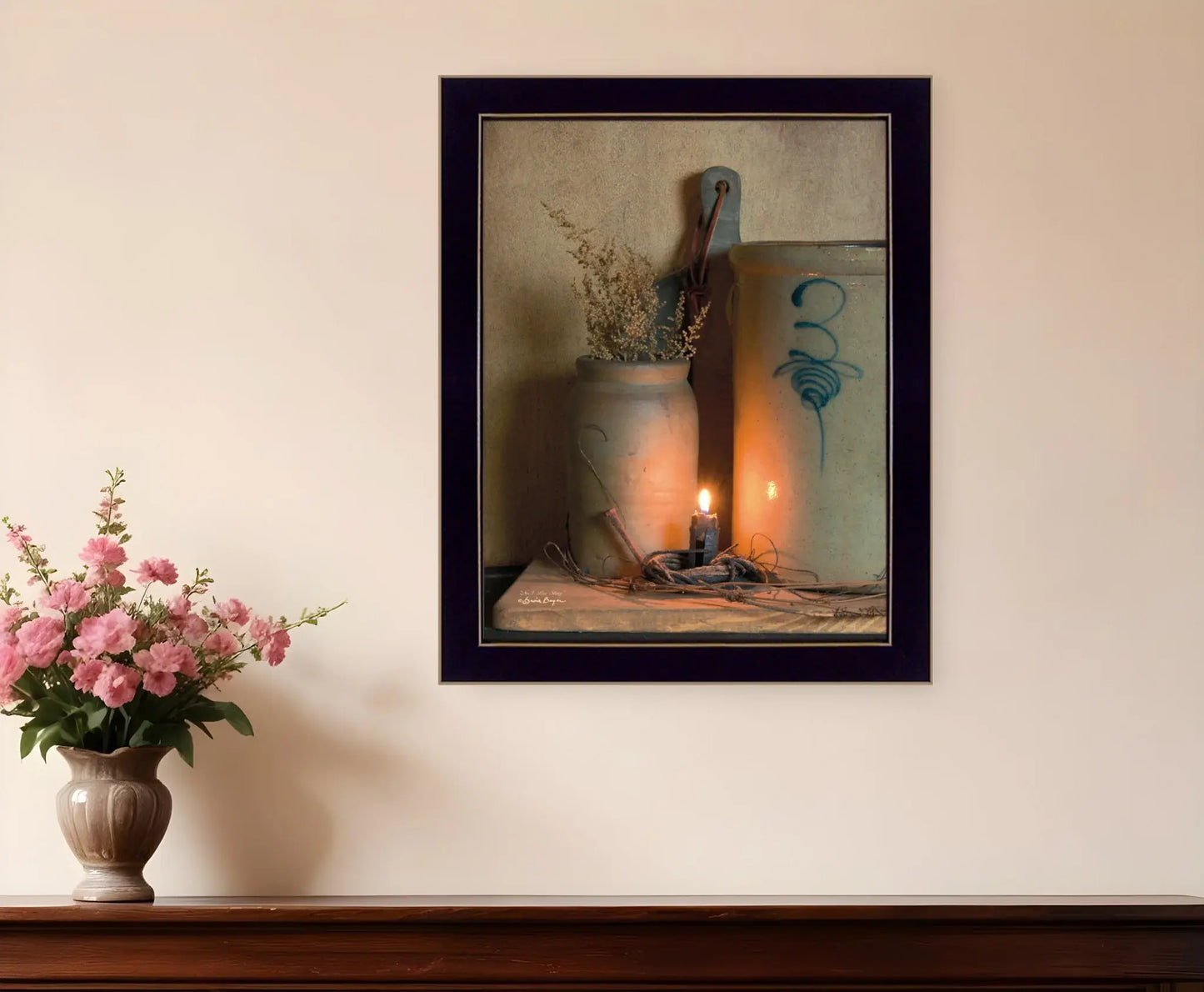 No3 Bee Sting Black Framed Print Wall Art - Homeroots - Flyclothing LLC