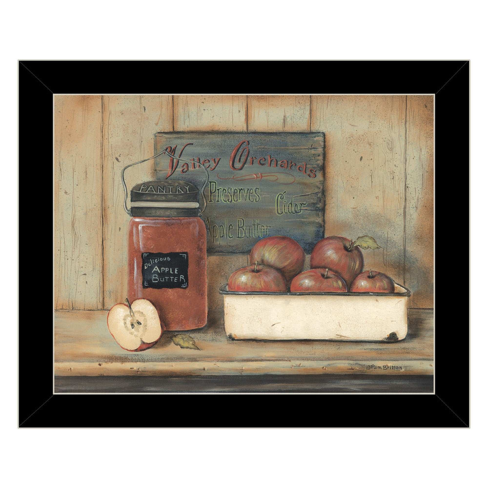 Apple Butter 4 Black Framed Print Wall Art - Homeroots - Flyclothing LLC
