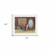 Country Bath 6 White Framed Print Bathroom Wall Art - Homeroots - Flyclothing LLC