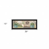 Garden Bath 2 Black Framed Print Bathroom Wall Art - Homeroots - Flyclothing LLC