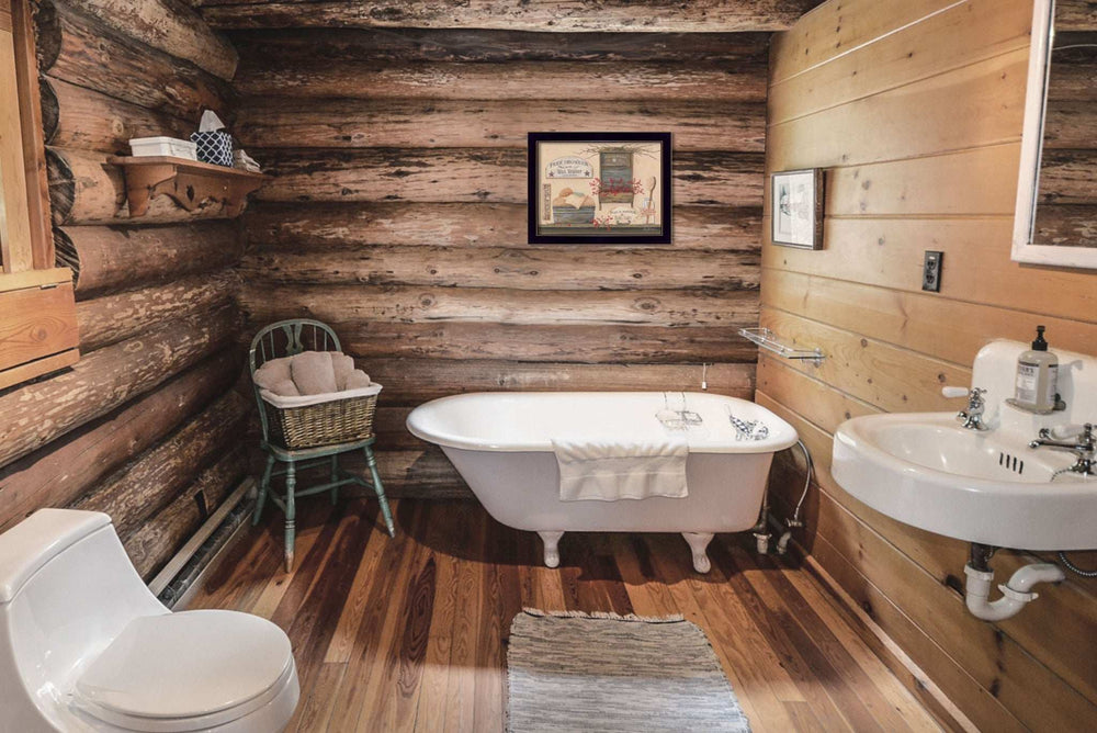 Free Showers 1 Black Framed Print Wall Art - Homeroots - Flyclothing LLC