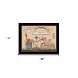 Wash Room 1 Black Framed Print Bathroom Wall Art - Homeroots - Flyclothing LLC