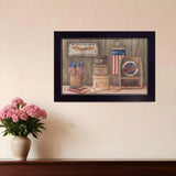 Sweet Land of Liberty 1 Black Framed Print Wall Art - Homeroots - Flyclothing LLC