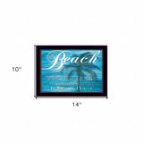 Take Me There 1 Black Framed Print Wall Art - Homeroots - Flyclothing LLC