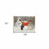 Buddies 1 White Framed Print Wall Art - Homeroots - Flyclothing LLC