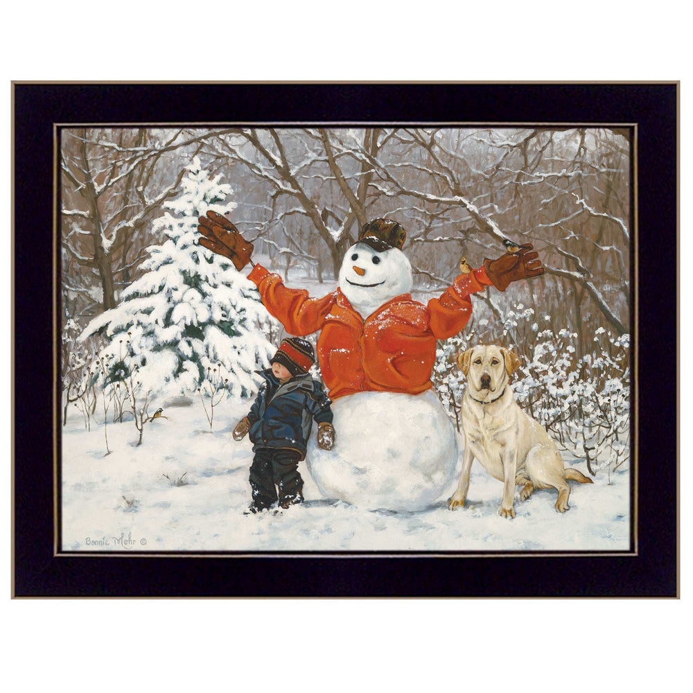 Buddies 2 Black Framed Print Wall Art - Homeroots - Flyclothing LLC