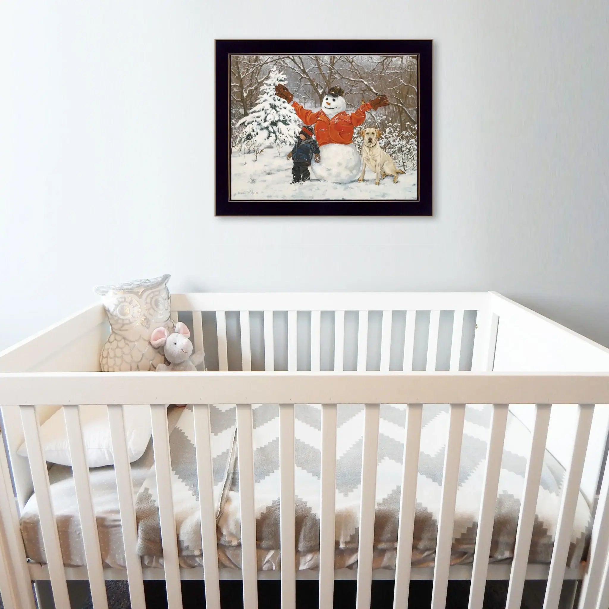 Buddies 2 Black Framed Print Wall Art - Homeroots - Flyclothing LLC