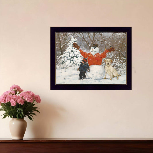 Buddies 2 Black Framed Print Wall Art - Homeroots - Flyclothing LLC
