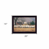 Wool Gathering 1 Black Framed Print Wall Art - Homeroots - Flyclothing LLC