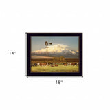 Summer Pastures Black Framed Print Wall Art - Homeroots - Flyclothing LLC