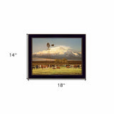 Summer Pastures Black Framed Print Wall Art - Homeroots - Flyclothing LLC