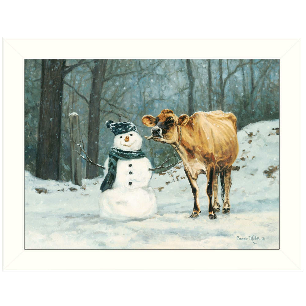 Well Hello There 1 White Framed Print Wall Art - Homeroots - Flyclothing LLC