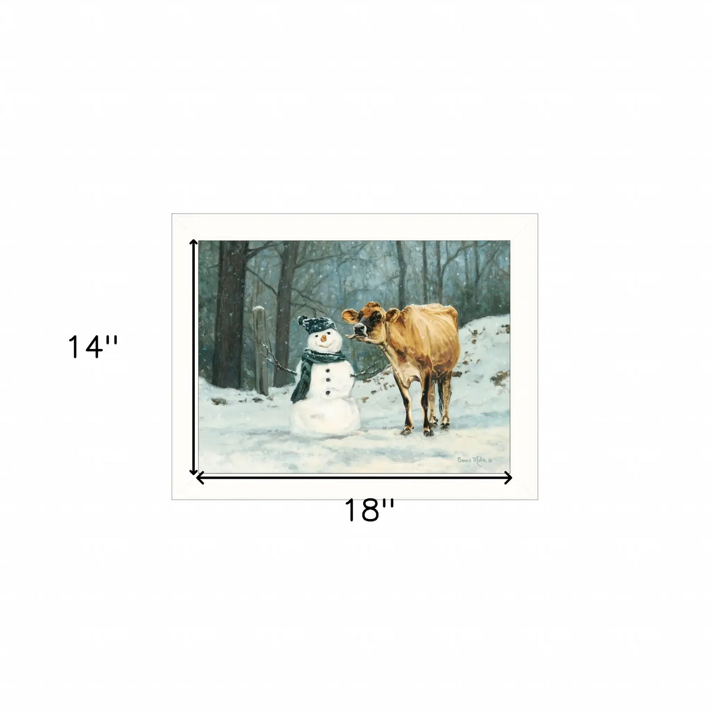 Well Hello There 1 White Framed Print Wall Art - Homeroots - Flyclothing LLC