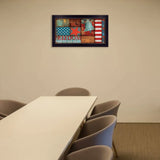 Freedom Black Framed Print Wall Art - Homeroots - Flyclothing LLC