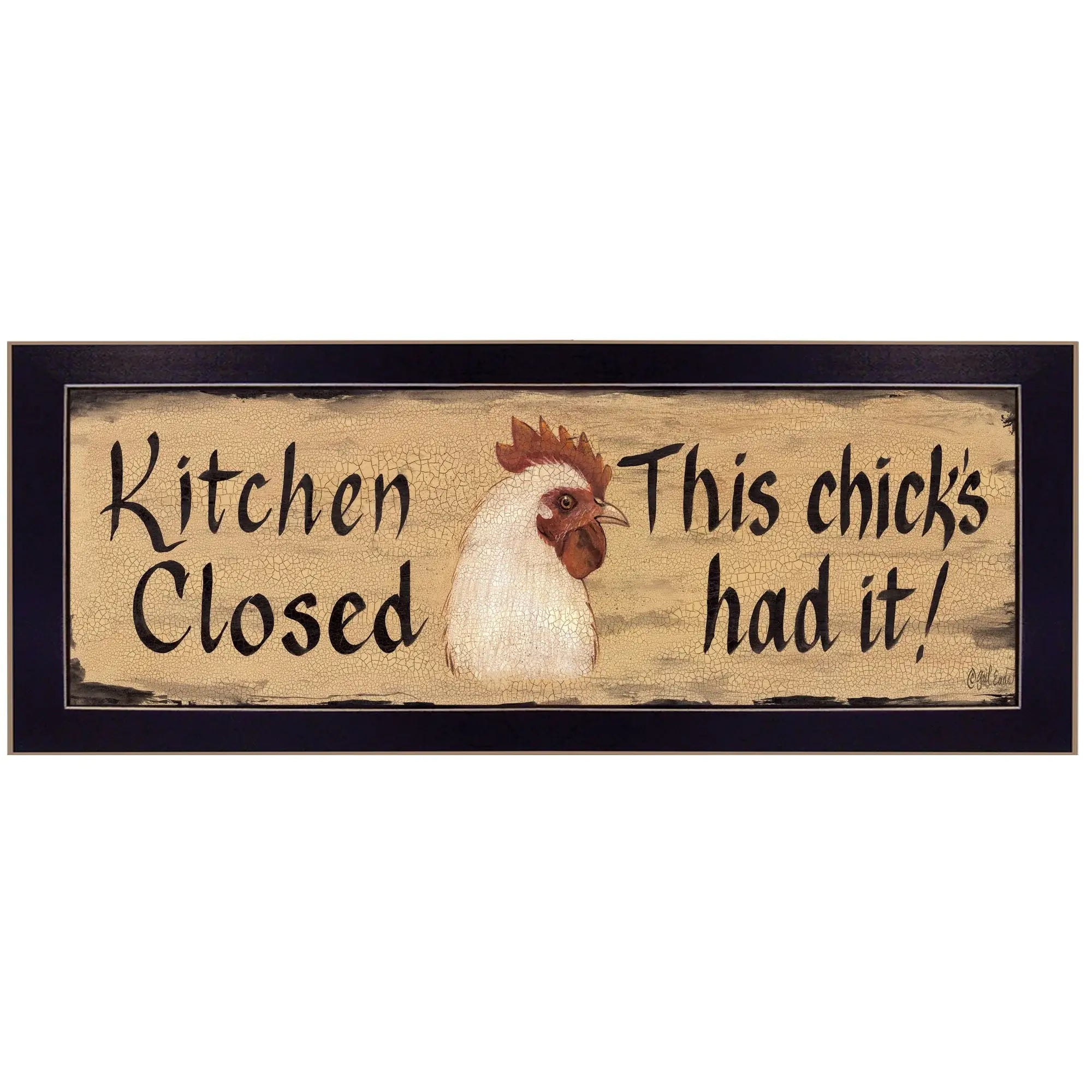 Kitchen Closed Black Framed Print Kitchen Wall Art - Homeroots - Flyclothing LLC