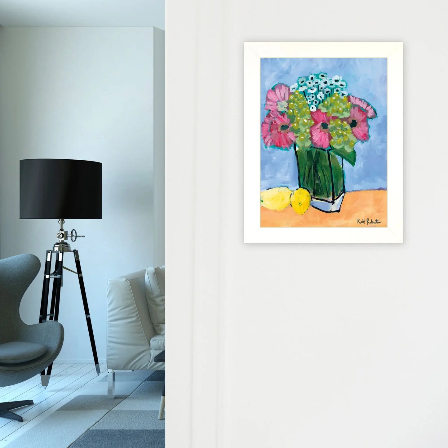 Kitchen Table Series II White Framed Print Kitchen Wall Art - Homeroots - Flyclothing LLC