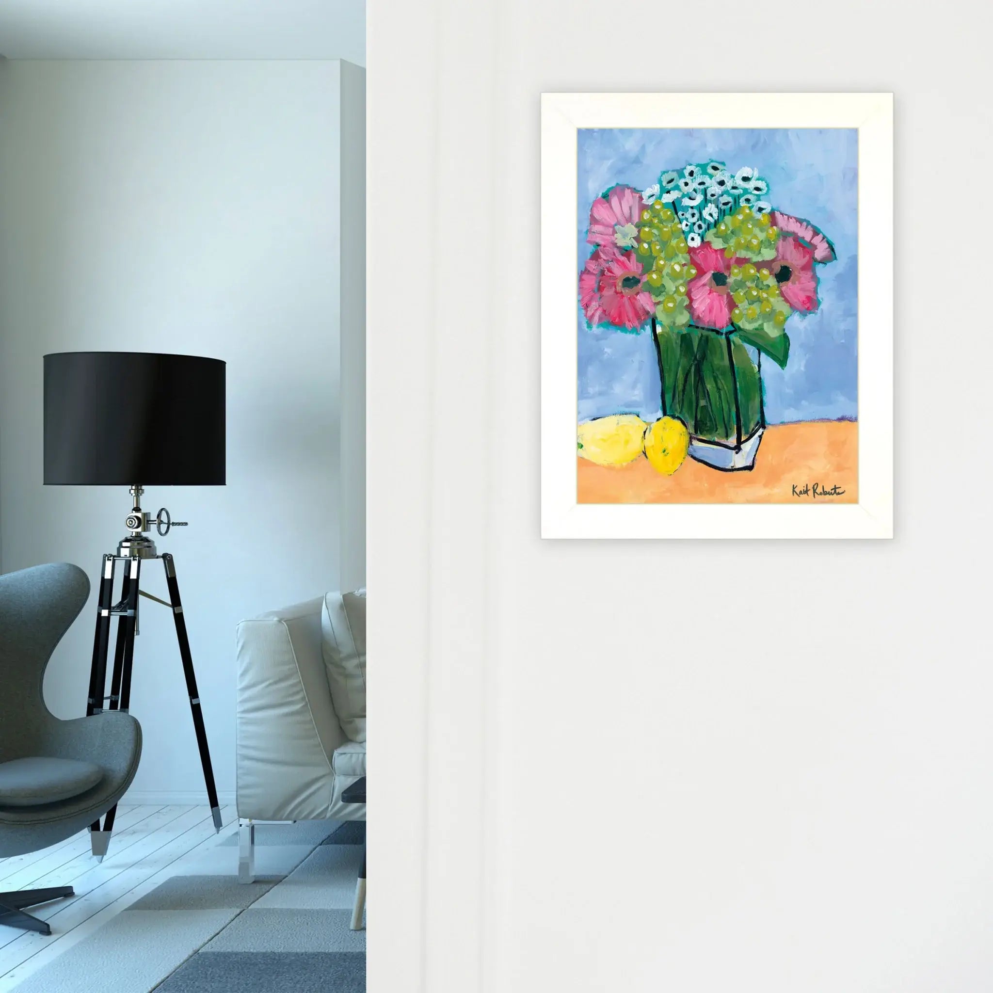 Kitchen Table Series II White Framed Print Kitchen Wall Art - Homeroots - Flyclothing LLC