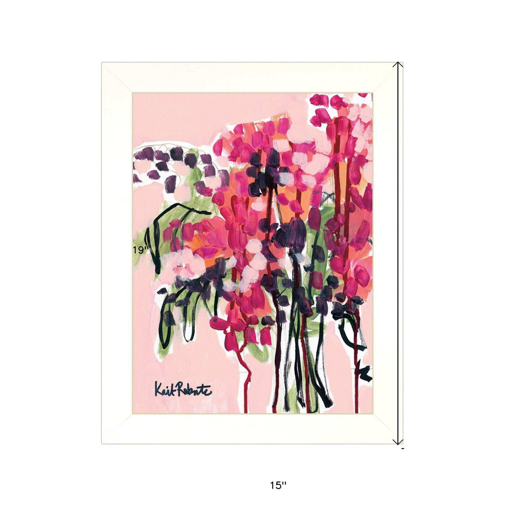 Picked in a Field in Maine White Framed Print Wall Art - Homeroots - Flyclothing LLC