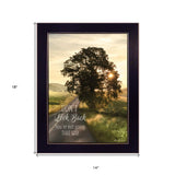 Dont Look Back 1 Black Framed Print Wall Art - Homeroots - Flyclothing LLC