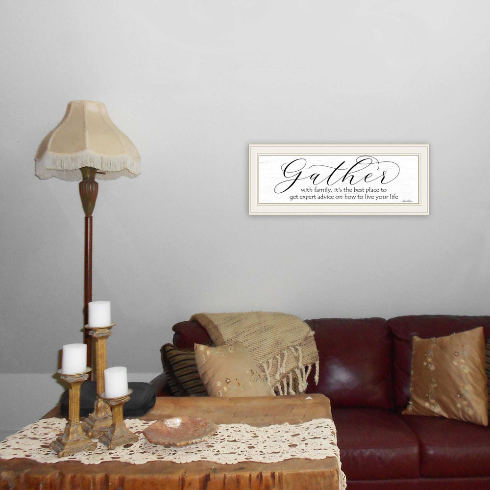 Expert Advice 1 White Framed Print Wall Art - Homeroots - Flyclothing LLC