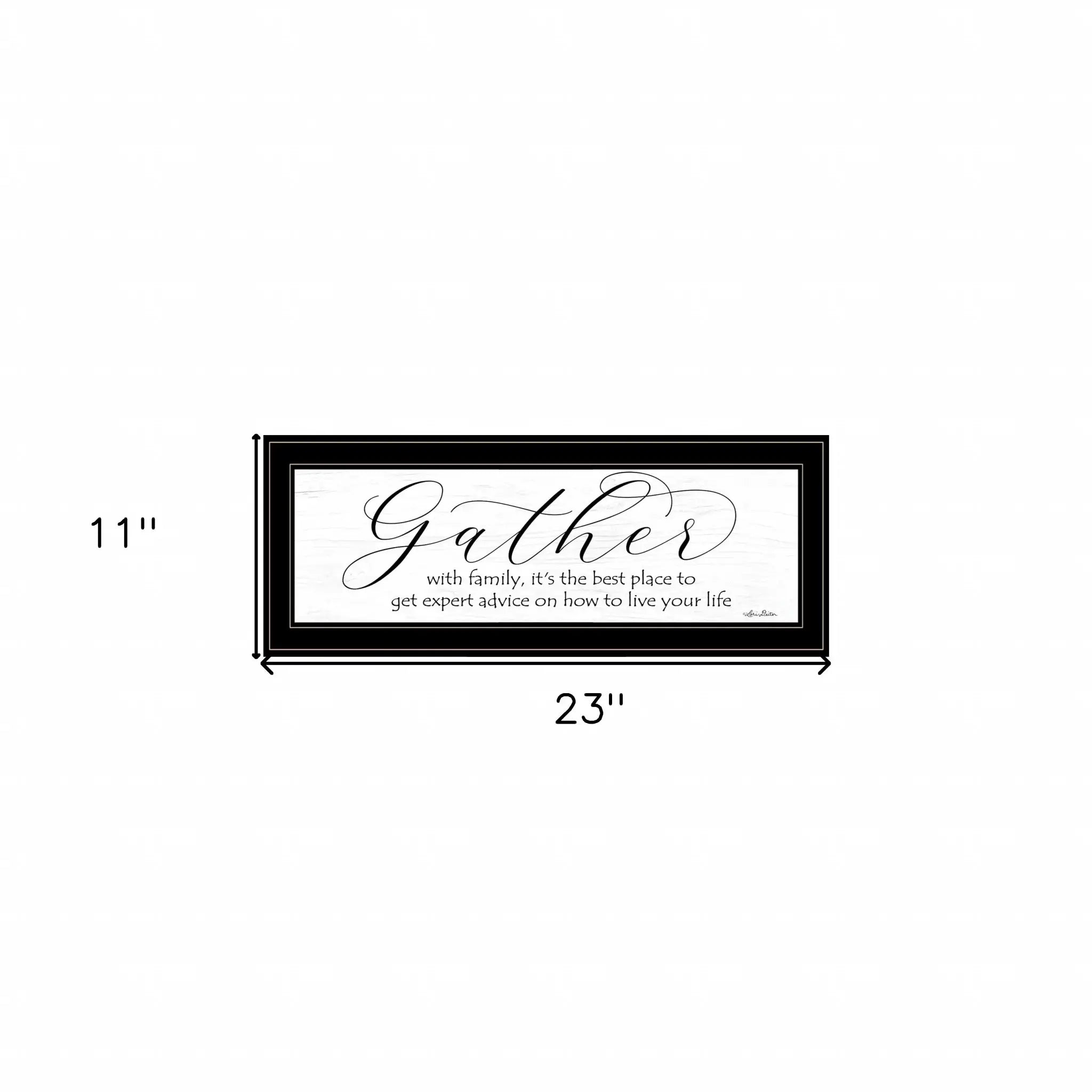 Expert Advice 2 Black Framed Print Wall Art - Homeroots - Flyclothing LLC