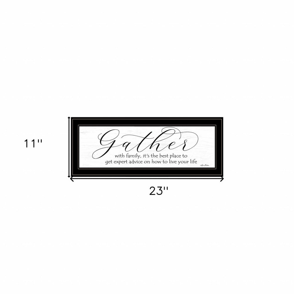 Expert Advice 2 Black Framed Print Wall Art - Homeroots - Flyclothing LLC