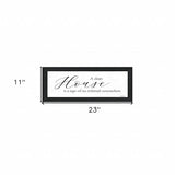 A Clean House 2 Black Framed Print Wall Art - Homeroots - Flyclothing LLC