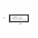 A Clean House 2 Black Framed Print Wall Art - Homeroots - Flyclothing LLC