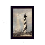 Cape Hatteras Lighthouse 1 Black Framed Print Wall Art - Homeroots - Flyclothing LLC