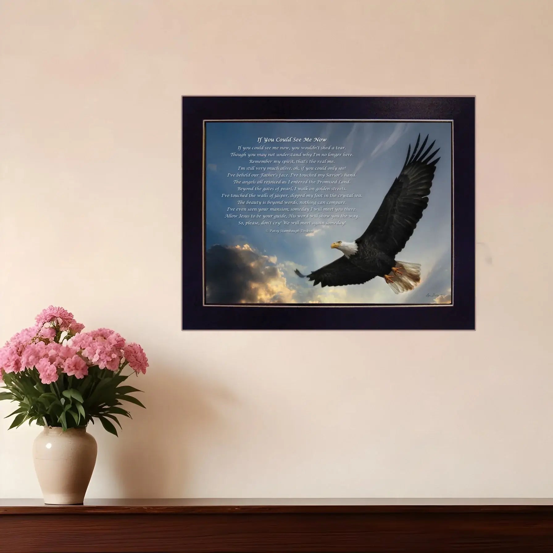 If You Could See Me Now 1 Black Framed Print Wall Art - Homeroots - Flyclothing LLC
