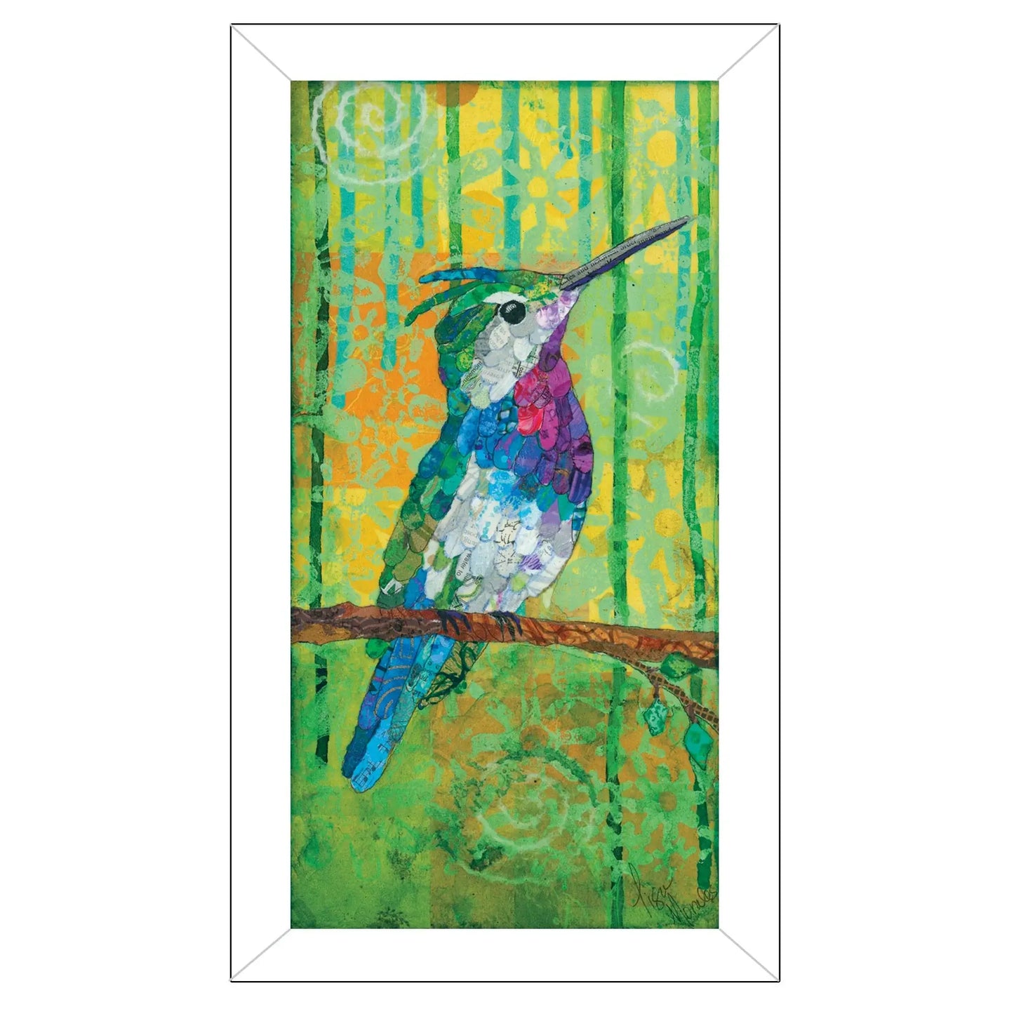 Plovercrest White Framed Print Wall Art - Homeroots - Flyclothing LLC