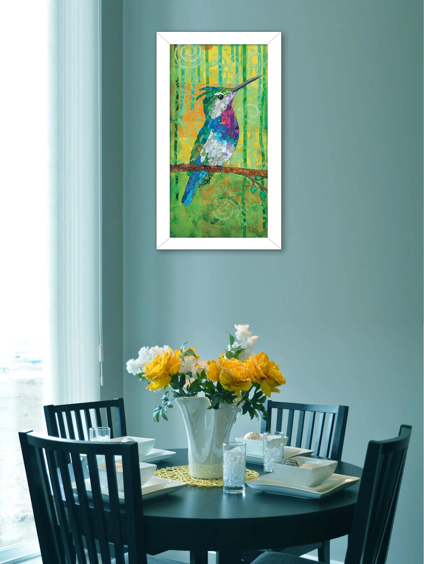 Plovercrest White Framed Print Wall Art - Homeroots - Flyclothing LLC