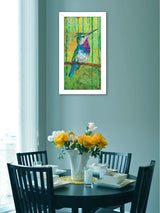 Plovercrest White Framed Print Wall Art - Homeroots - Flyclothing LLC