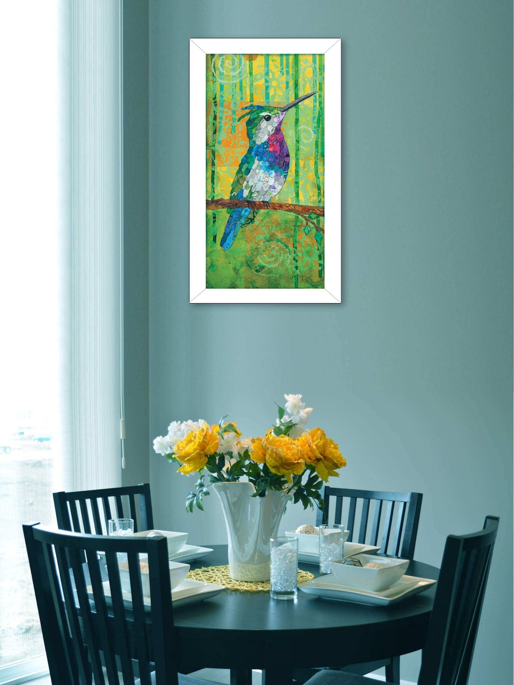 Plovercrest White Framed Print Wall Art - Homeroots - Flyclothing LLC